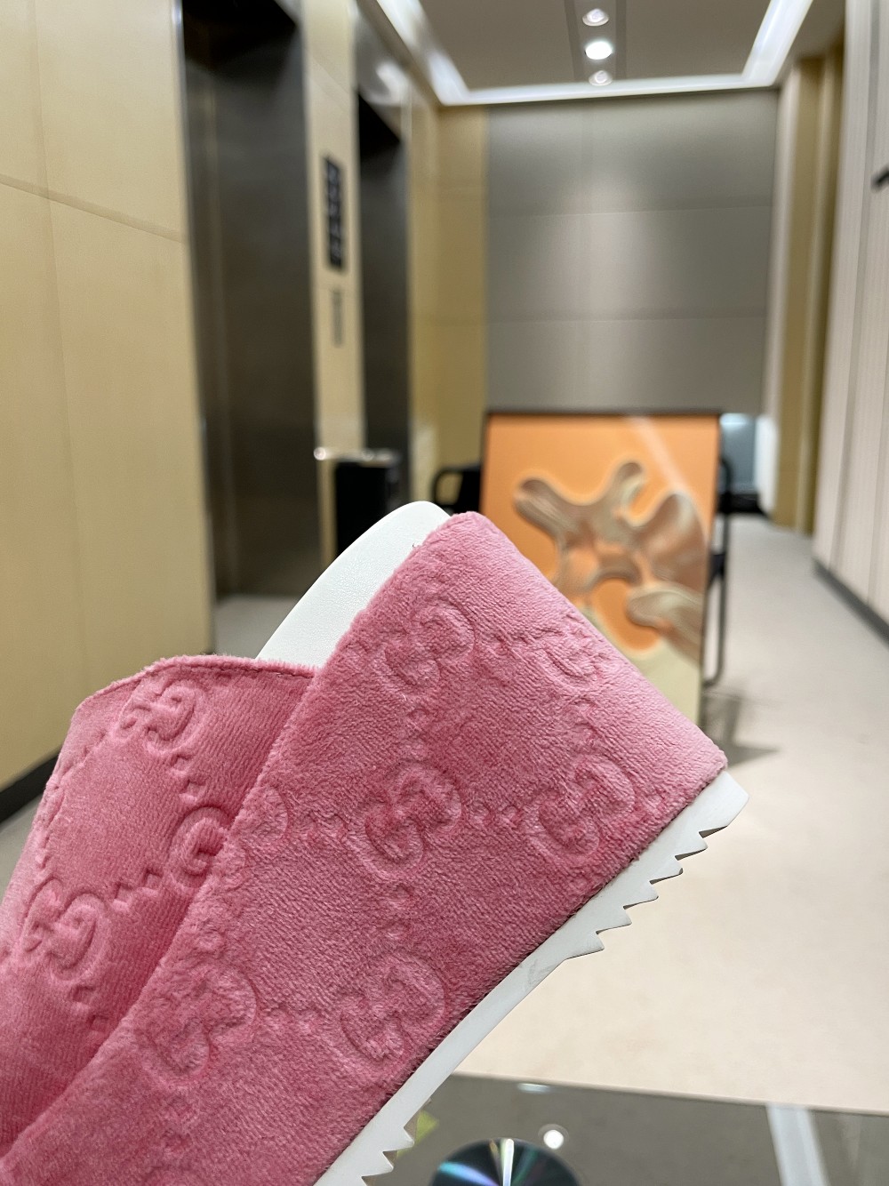 Gvc*1 Women’s GG Platform Sandal Pink For Women GG