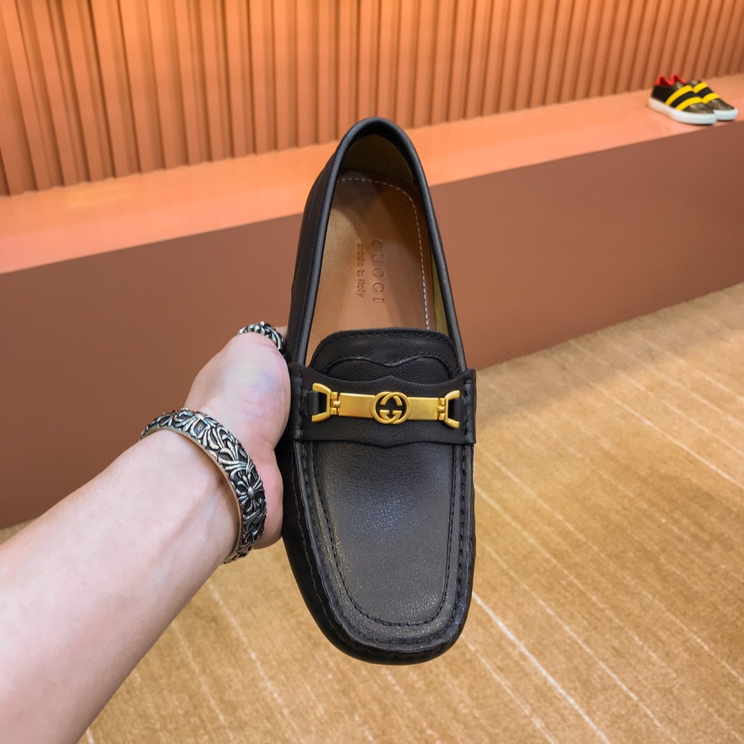 Gvc*1 Men’s Loafer With Interlocking G Horsebit ‎Black For Men 655519