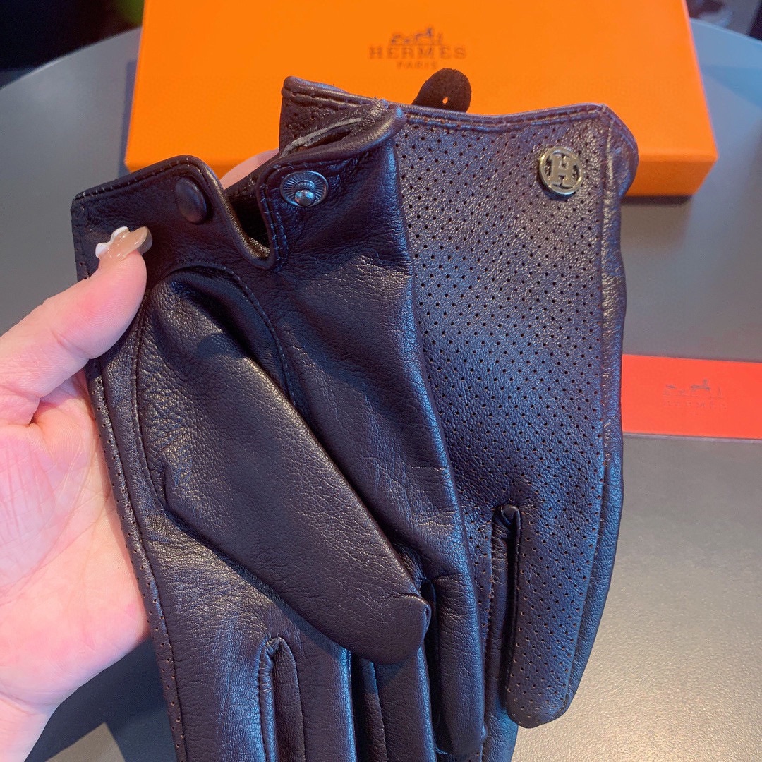 H**me5 Soya Gloves In Dark Purple