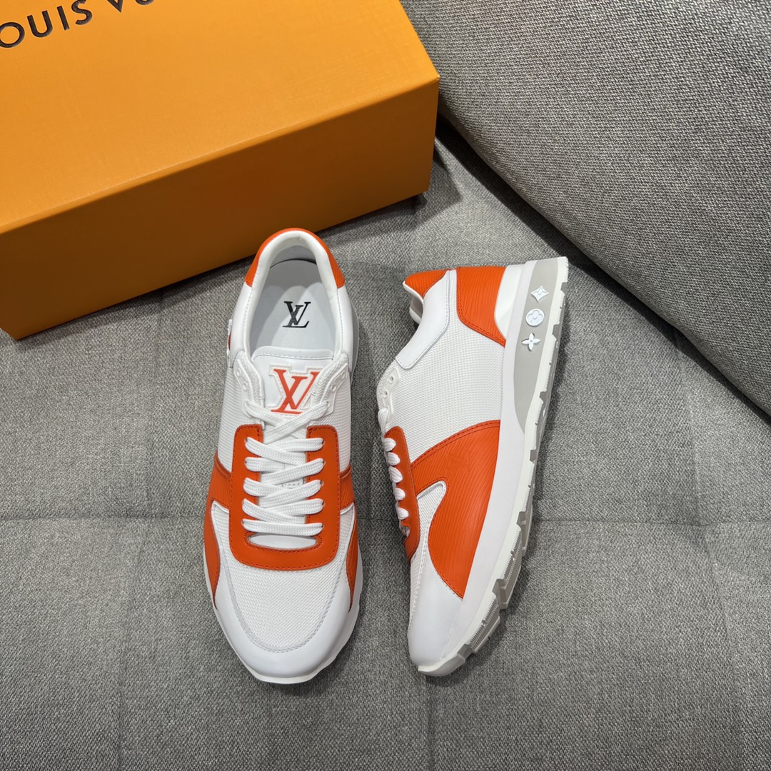 L0vis Vvtt0n Run Away Sneaker Orange For Men LV