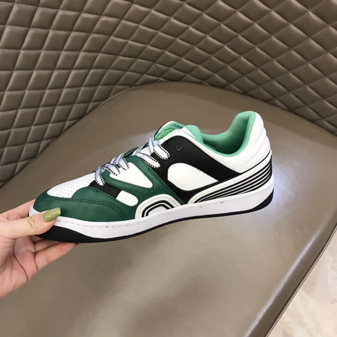 Gvc*1 Men’s Basket Sneaker Dark Green For Men 661308
