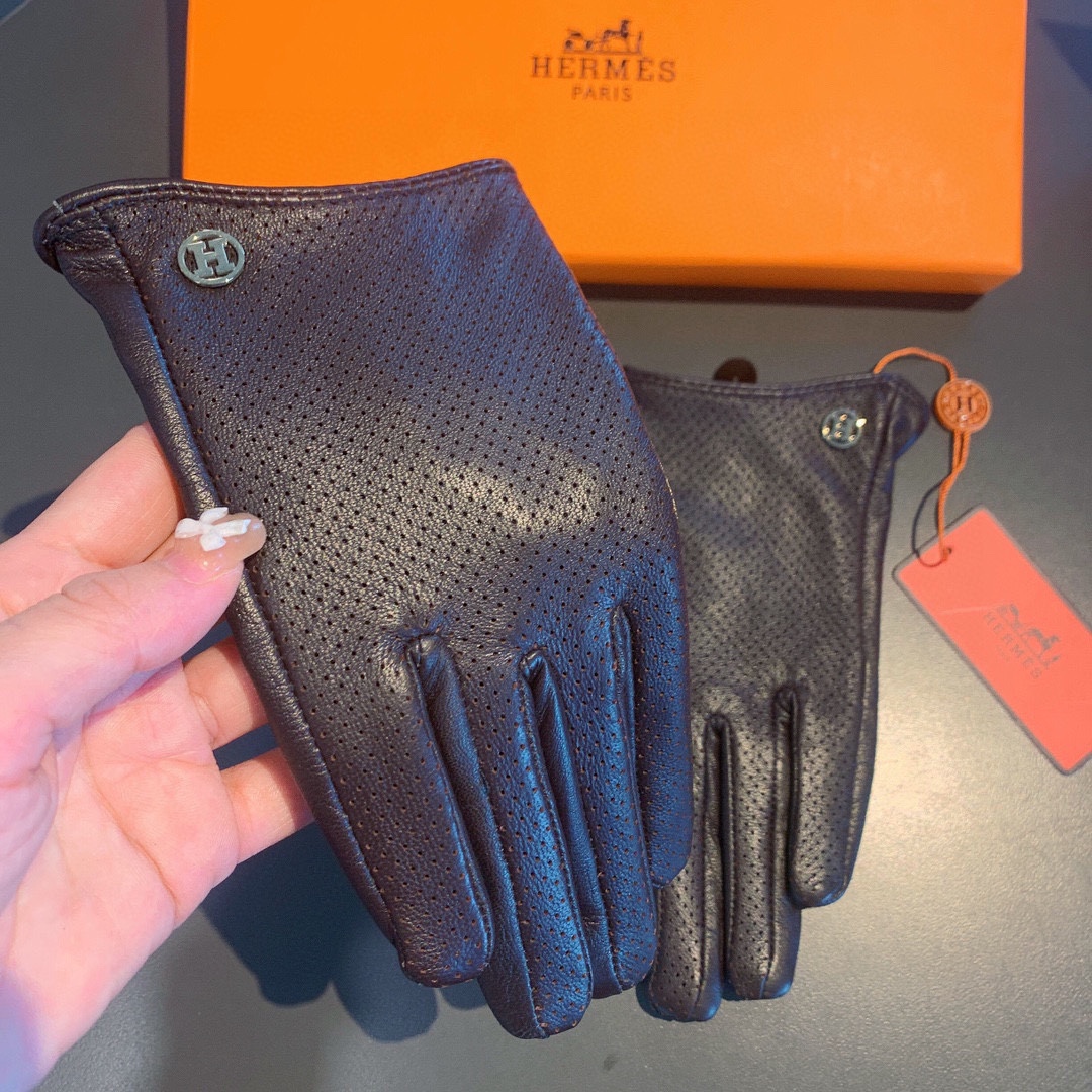 H**me5 Soya Gloves In Dark Purple