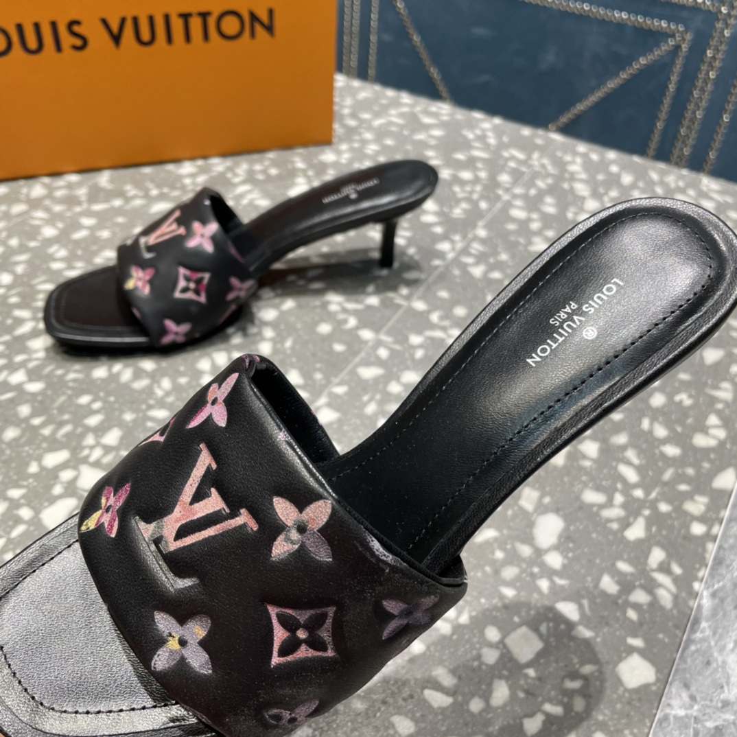 L0vis Vvtt0n Women’s Revival Mule Black For Women LV