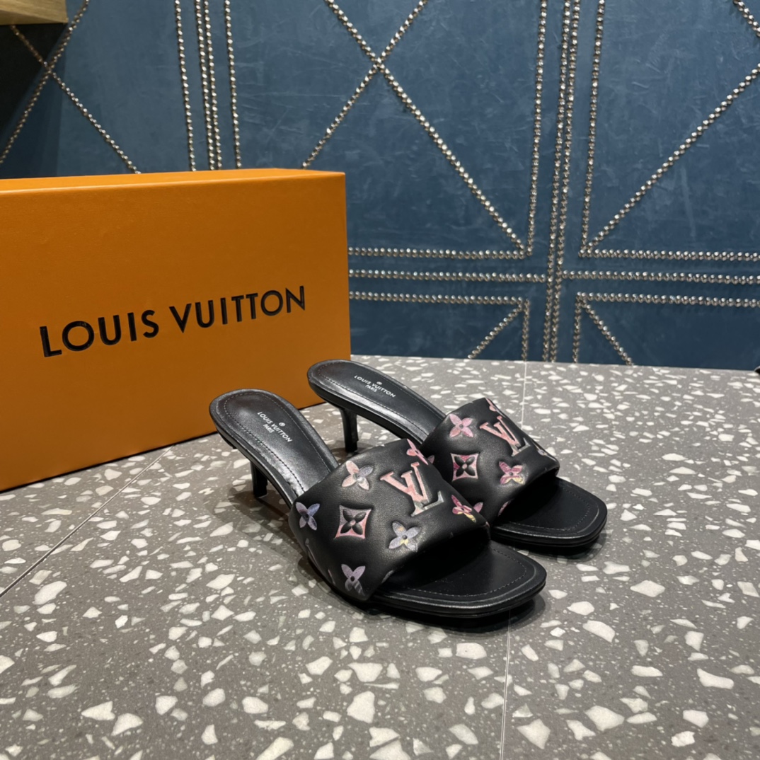 L0vis Vvtt0n Women’s Revival Mule Black For Women LV