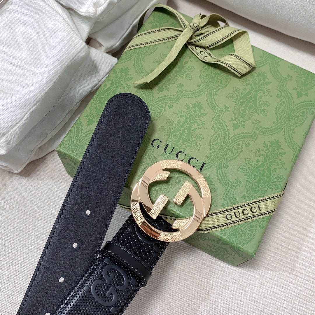 Gvc*1 GG Marmont Reversible Belt Black, Women Belt