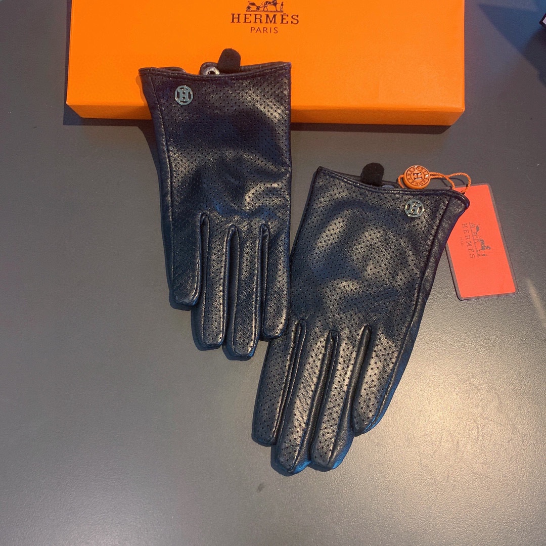 H**me5 Soya Gloves In Black