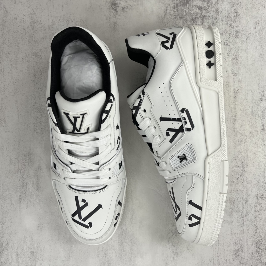 L0vis Vvtt0n Women’s LV Trainer Sneaker Black For Women LV