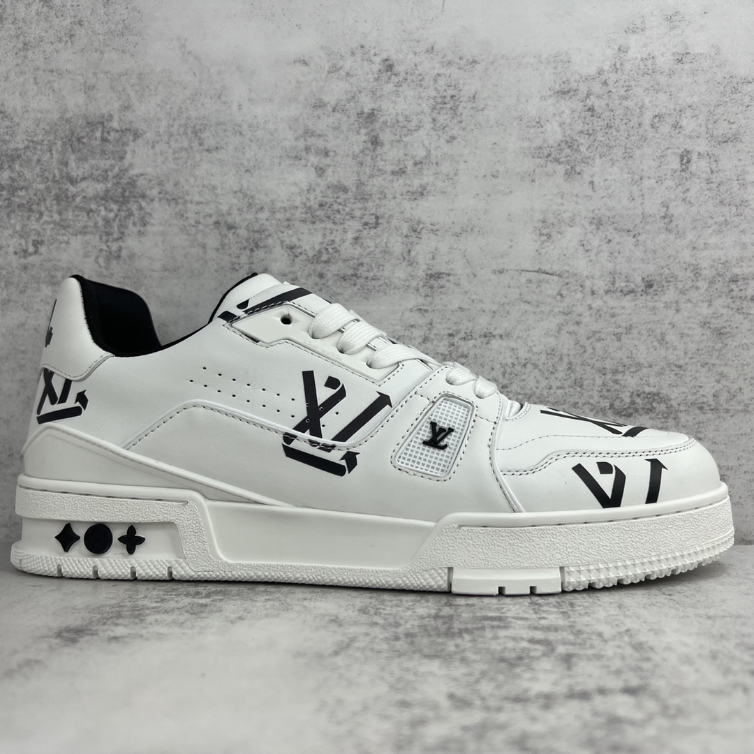 L0vis Vvtt0n Women’s LV Trainer Sneaker Black For Women LV