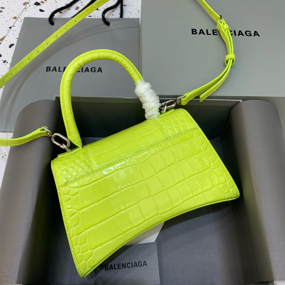 Ba1en*iaga Hourglass Small Handbag In Light Green, For Women, Women’s Bags 9in/23cm