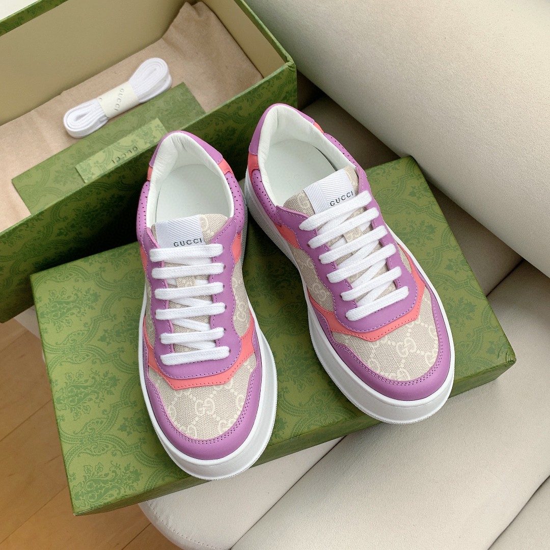 Gvc*1 Men’s GG Sneaker Pink And Purple Svp*me For Men ‎‎670408 UPG90 5471