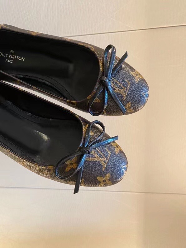 L0vis Vvtt0n Women’s Joy Ballerina Brown And Black For Women LV