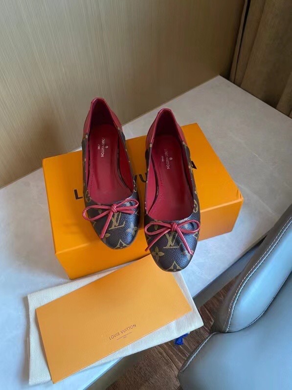 L0vis Vvtt0n Women’s Joy Ballerina Red For Women LV