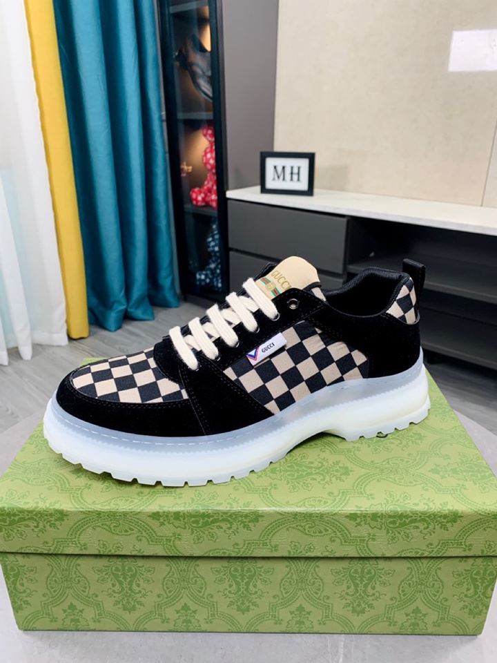 Gvc*1 Men’s Sneaker Caro Black And Beige For Men