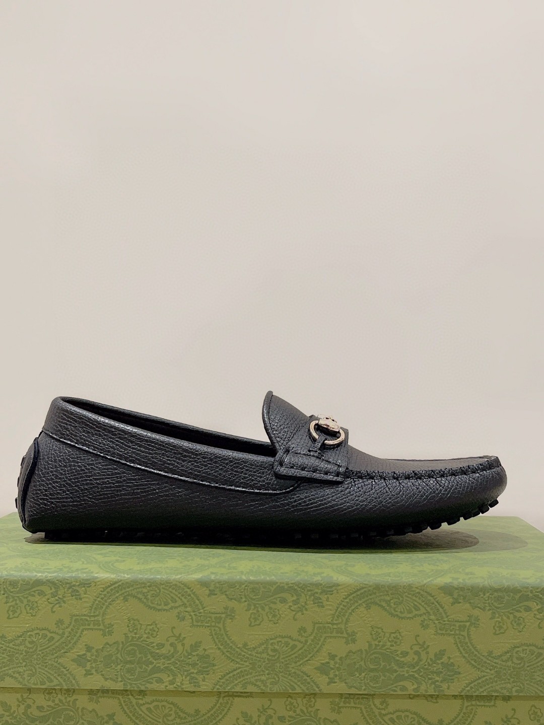 Gvc*1 Men’s Horsebit Driver Black For Men ‎674254 UDU00 1000