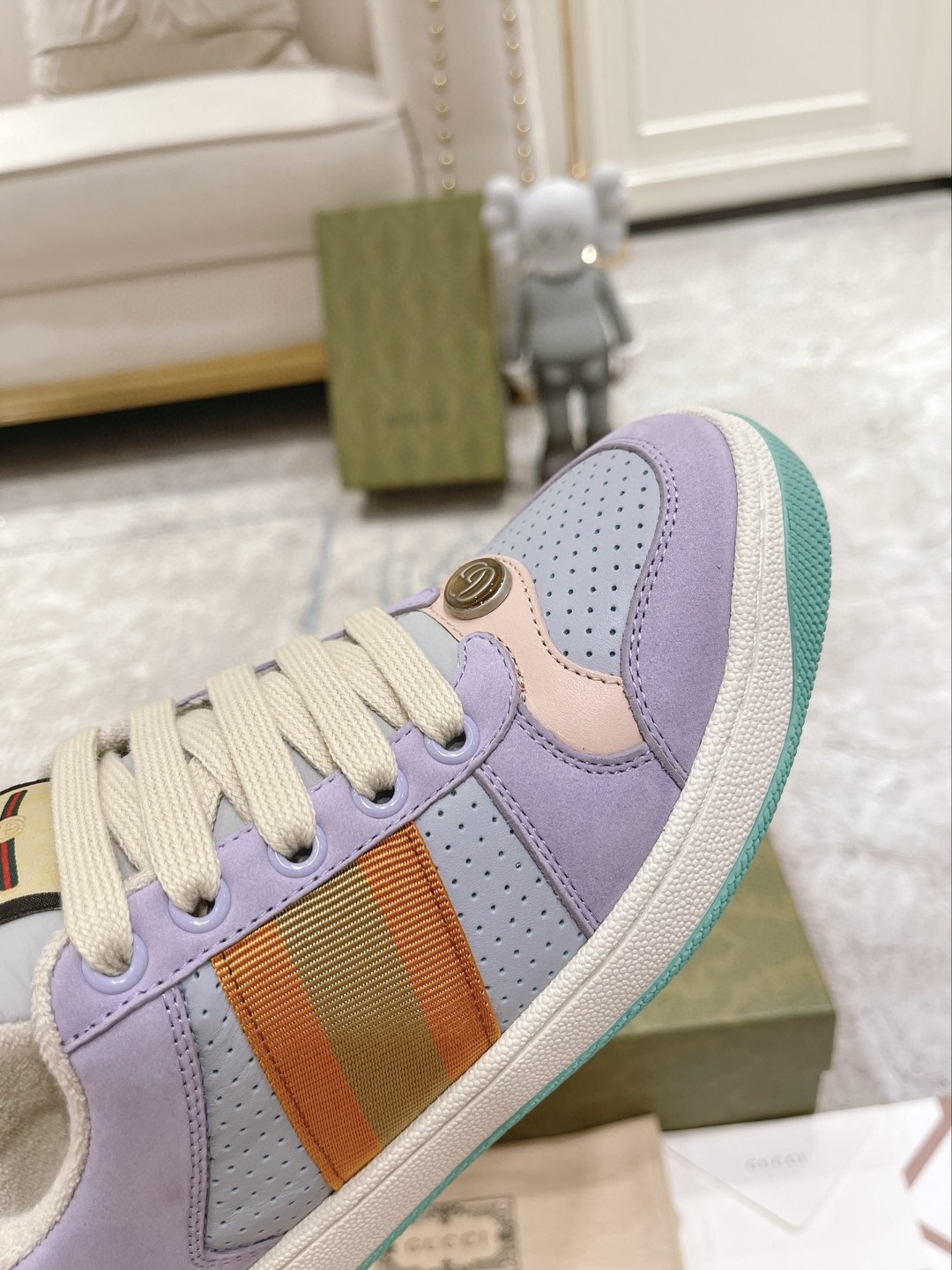 Gvc*1 Women’s Gvc*1 Lovelight Screener Sneaker Lilac For Women ‎708295 0YIA0 5380