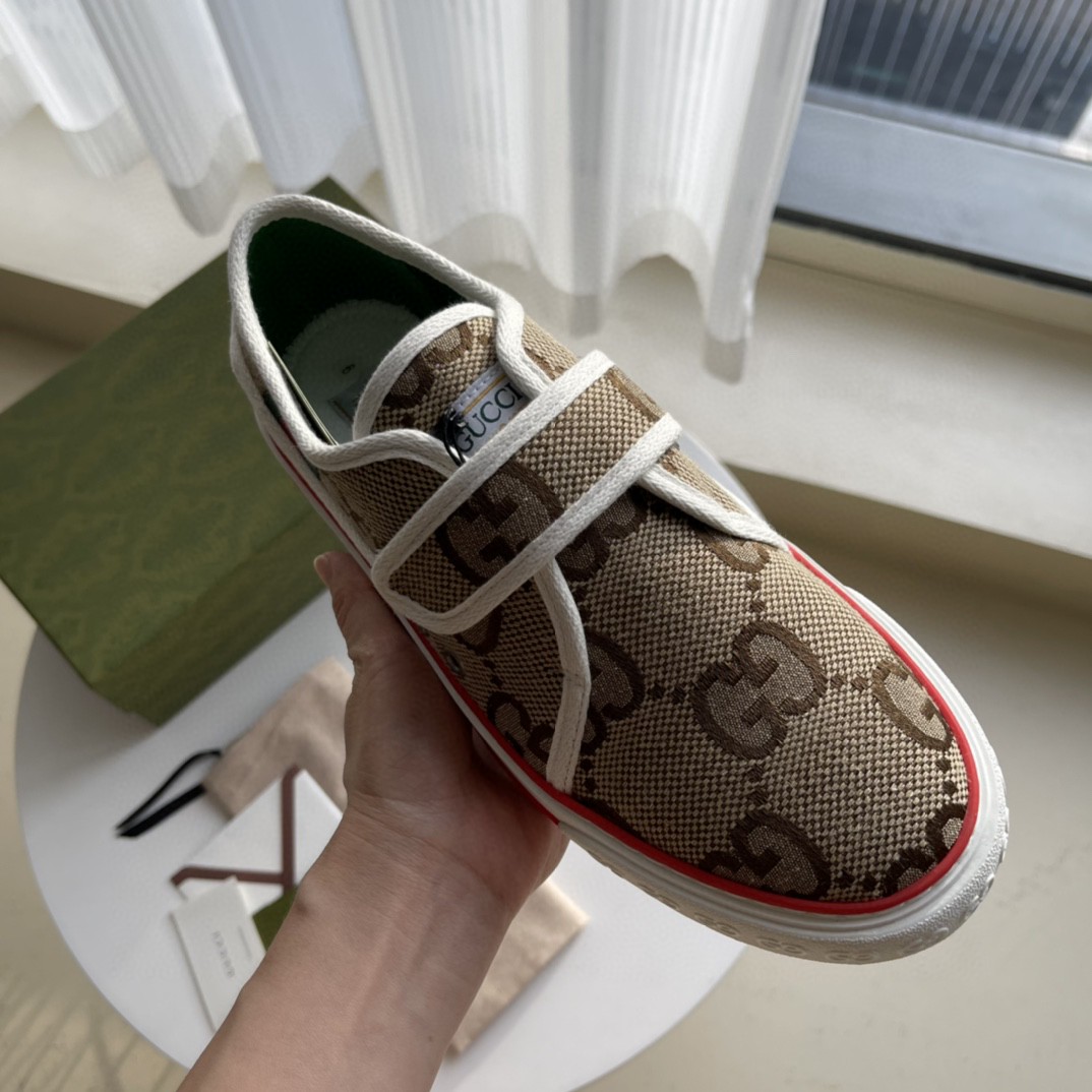 Gvc*1 Women’s Maxi GG Tennis 1977 Sneaker Brown For Women ‎692918 UKO70 2584