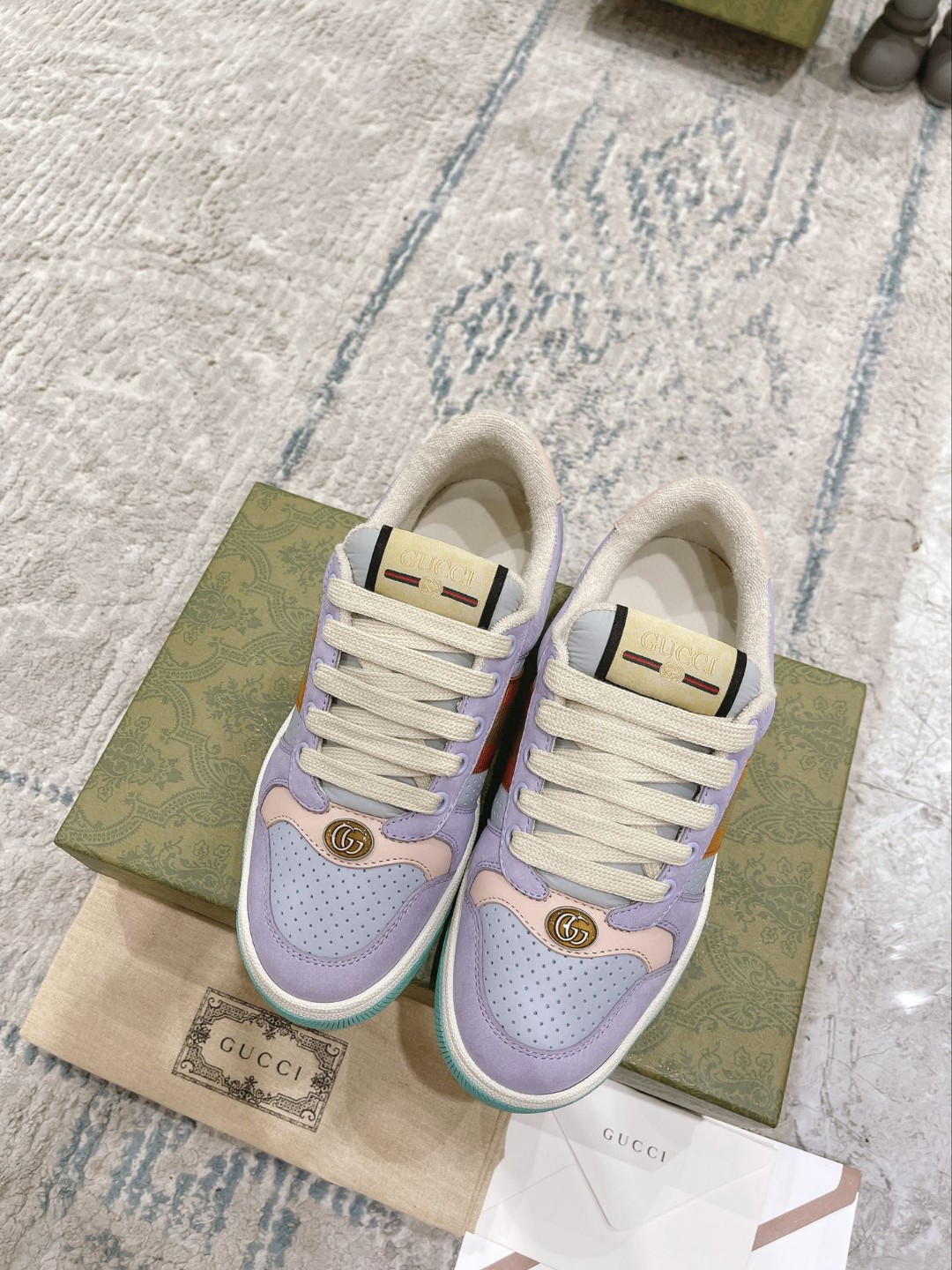 Gvc*1 Women’s Gvc*1 Lovelight Screener Sneaker Lilac For Women ‎708295 0YIA0 5380