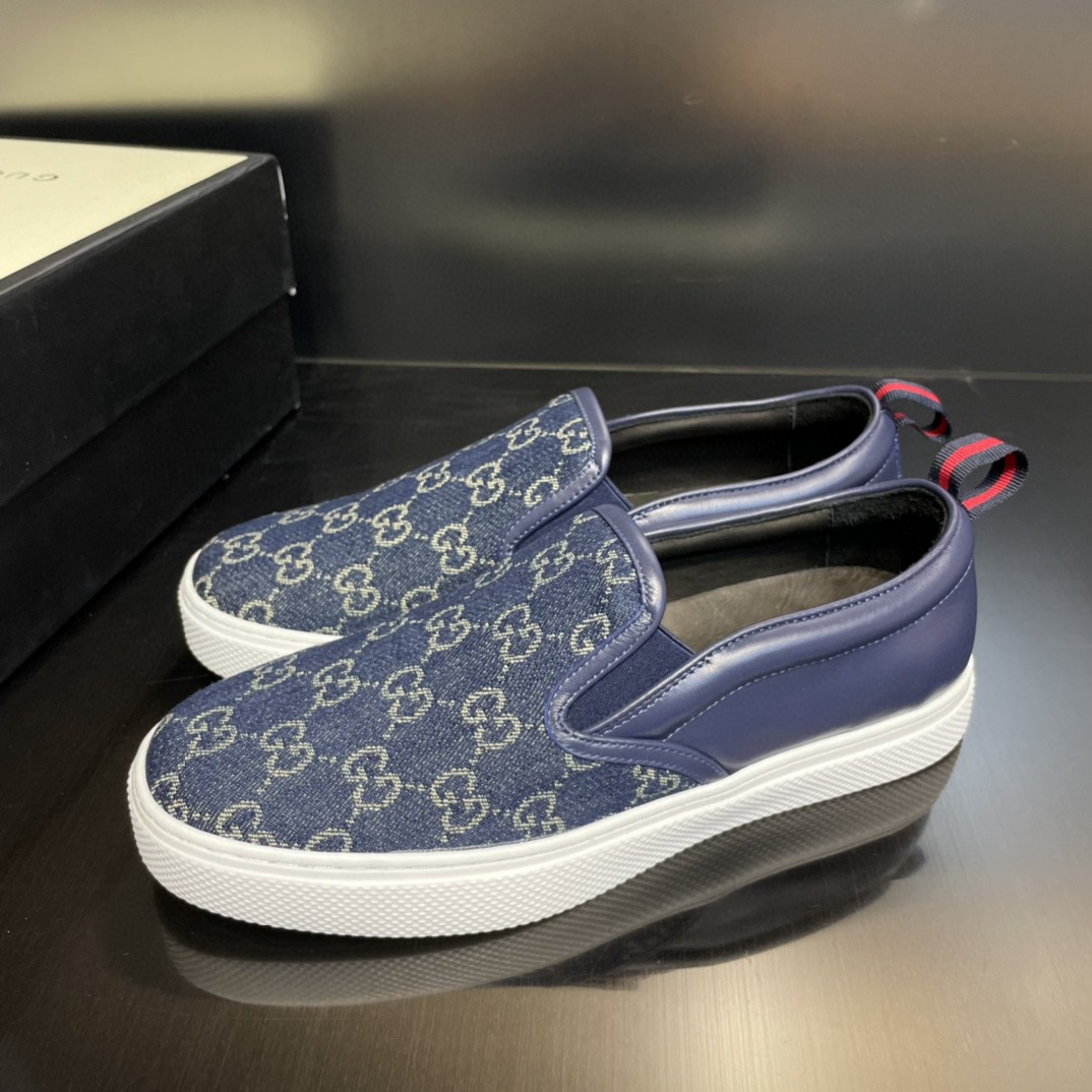 Gvc*1 Men’s GG Svp*me Slip-on Sneaker Blue For Men 407362