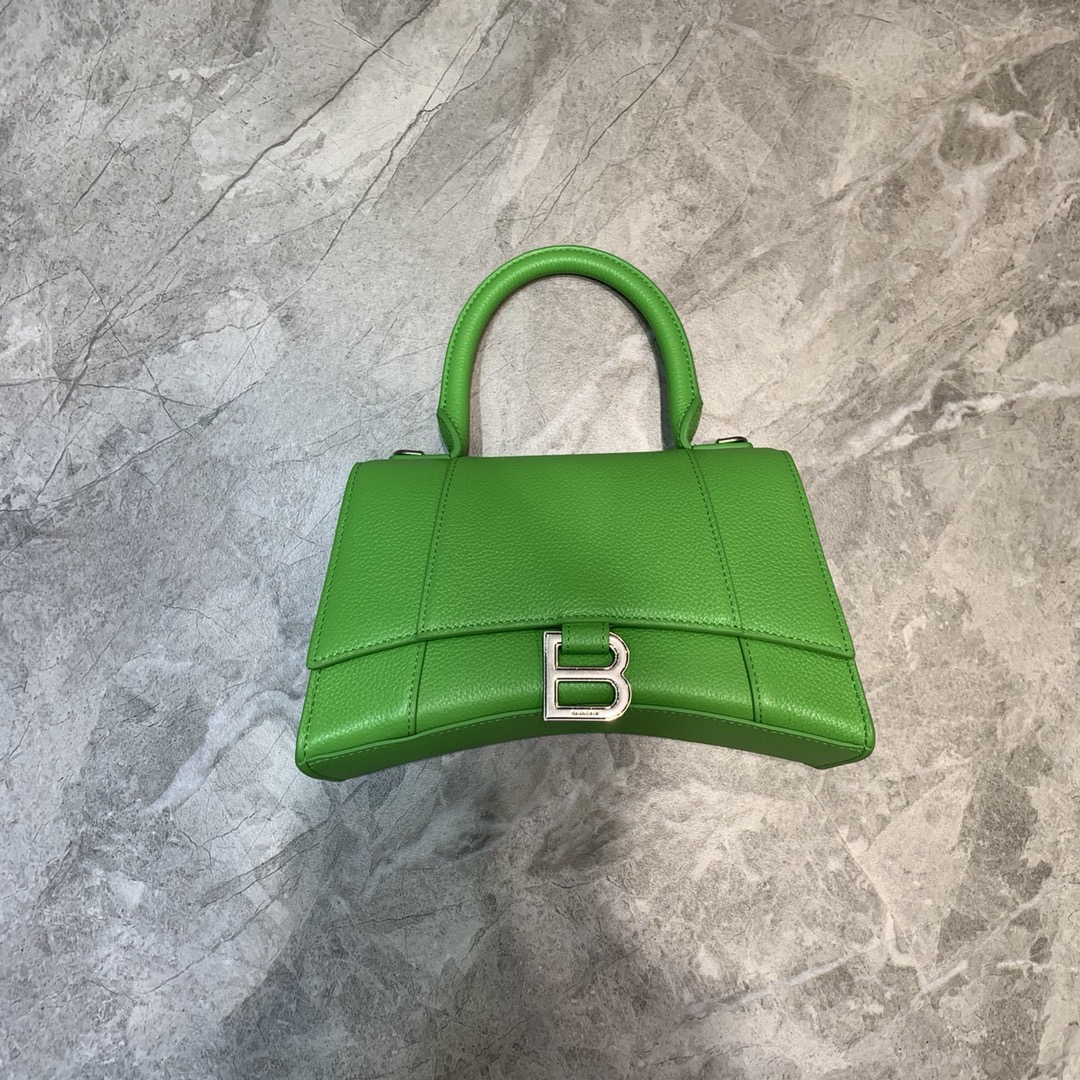 Ba1en*iaga Hourglass Small Handbag In Green, For Women, Women’s Bags 9in/23cm