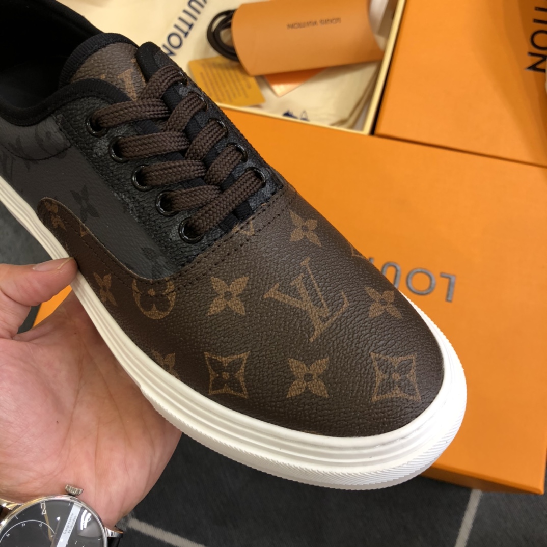 L0vis Vvtt0n LV Trocadero Richelieu Sneaker Brown For Men LV