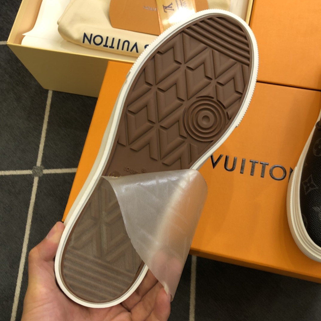 L0vis Vvtt0n LV Trocadero Richelieu Sneaker Black For Men LV
