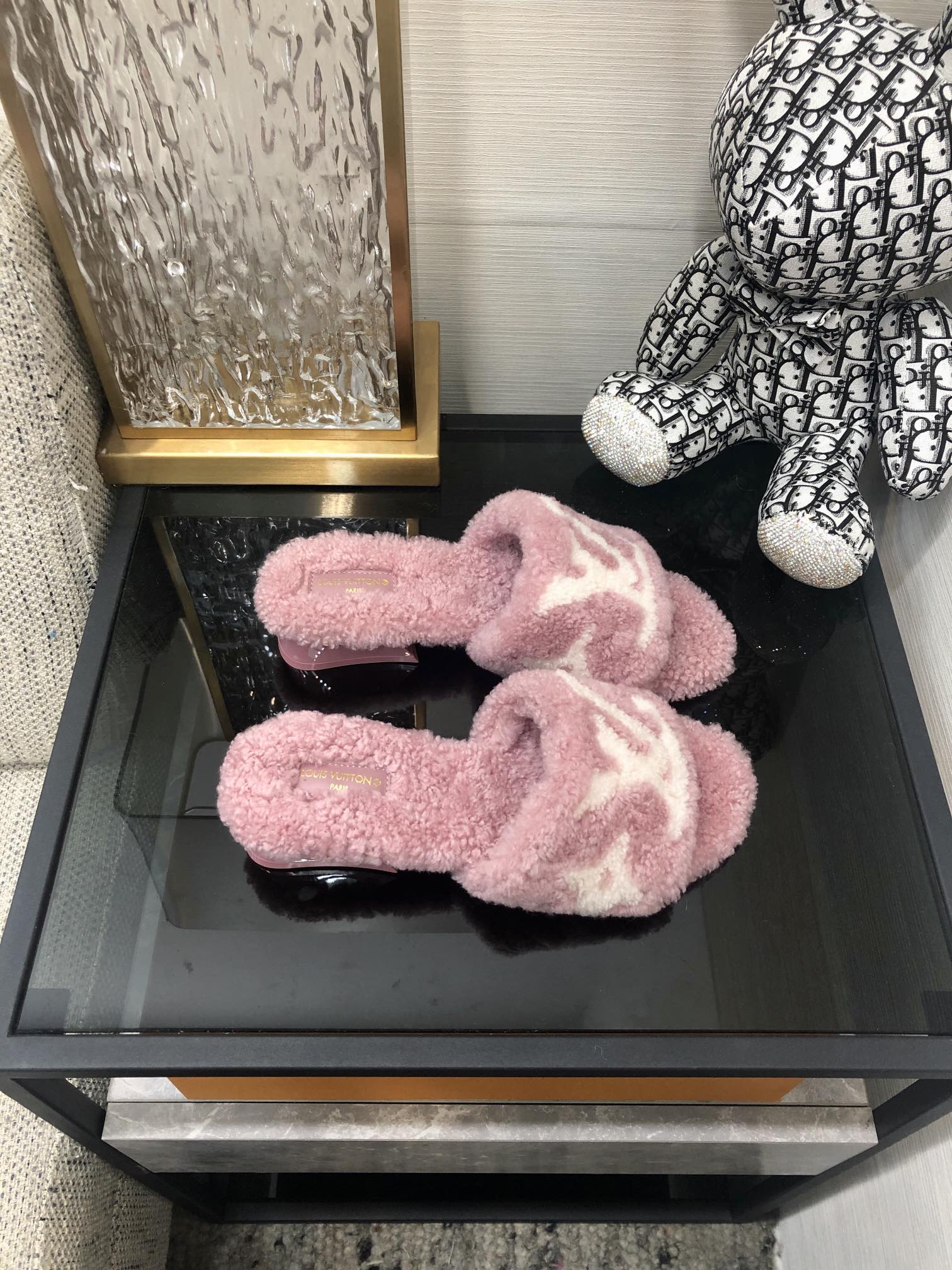 L0vis Vvtt0n Women’s Magnetic Mule Light Pink For Women LV