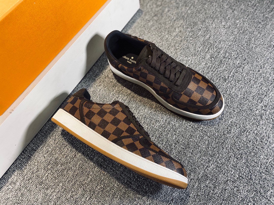 L0vis Vvtt0n Rivoli Sneaker Brown For Men LV