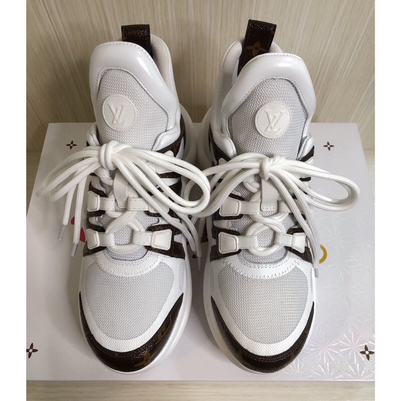 L0vis Vvtt0n Women’s LV Archlight Sneaker White For Women LV 1A43KV