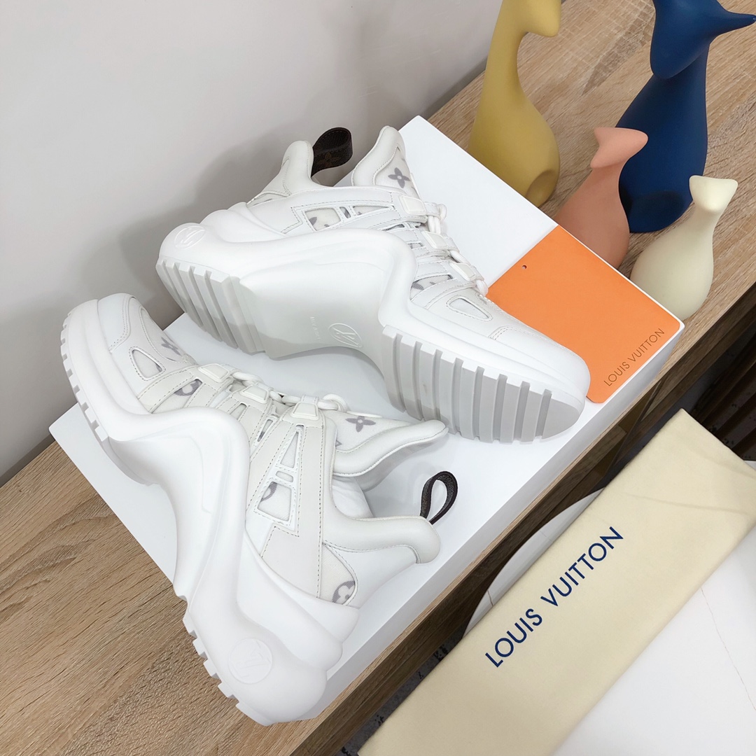 L0vis Vvtt0n Women’s LV Archlight Sneaker White For Women LV