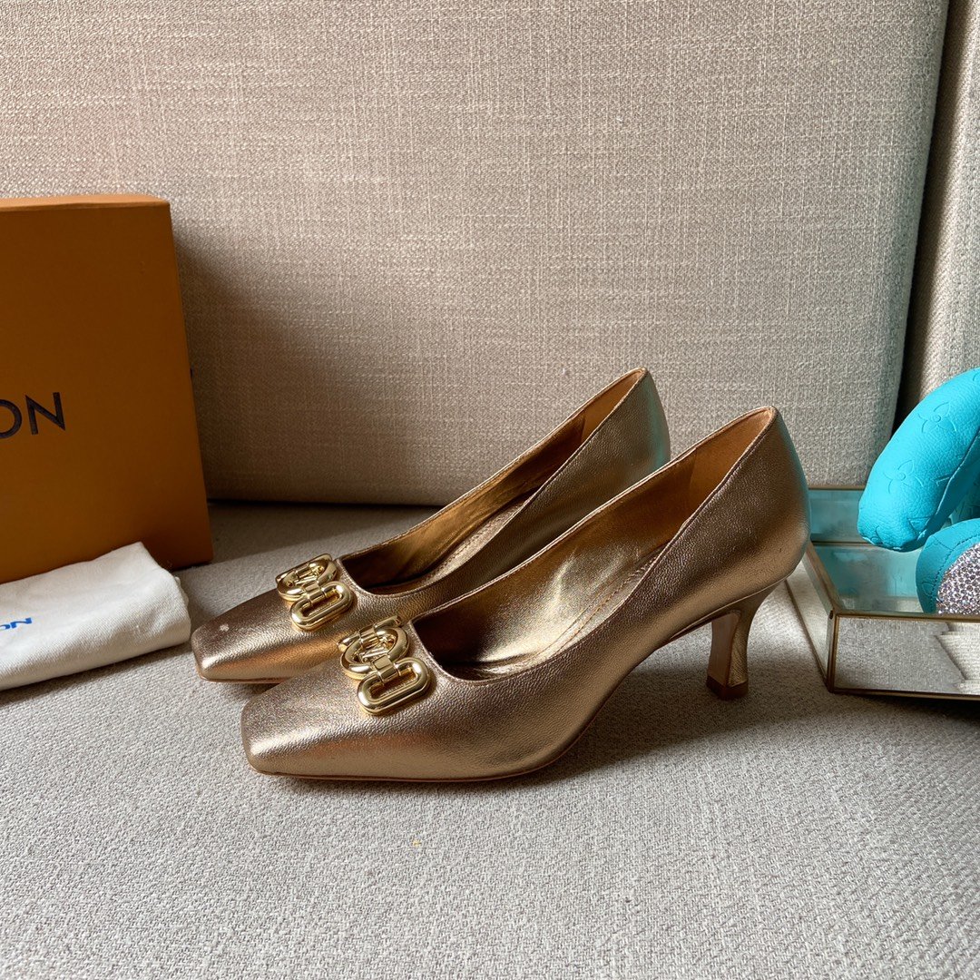 L0vis Vvtt0n Women’s Rotary Pump Gold For Women LV