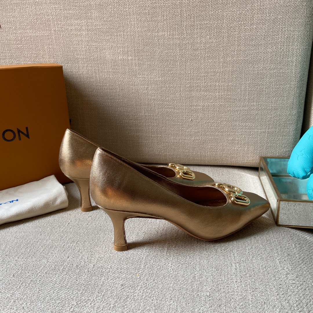 L0vis Vvtt0n Women’s Rotary Pump Gold For Women LV