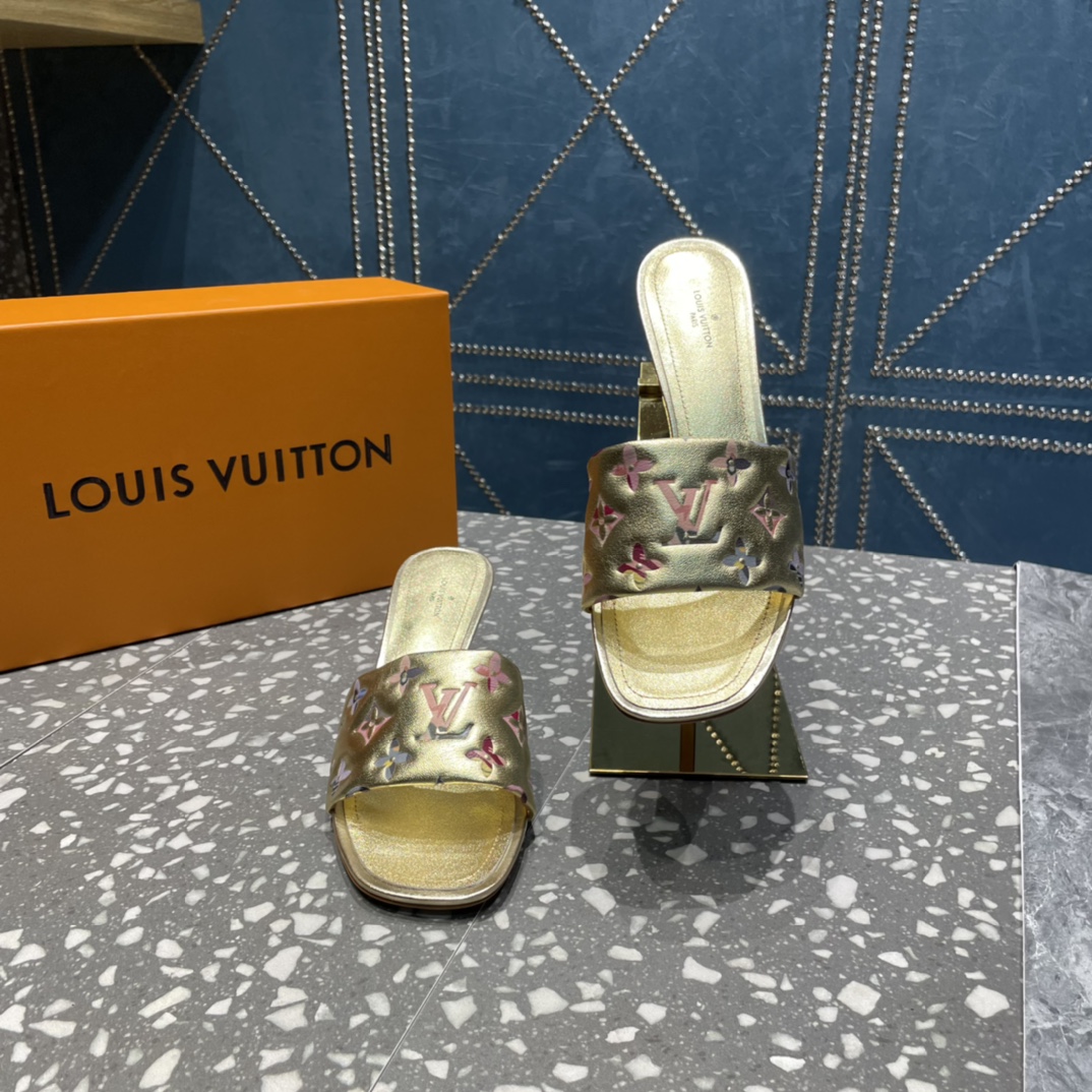 L0vis Vvtt0n Women’s Revival Mule Gold For Women LV
