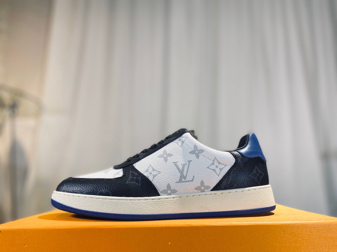 L0vis Vvtt0n Rivoli Sneaker Black And White For Men LV
