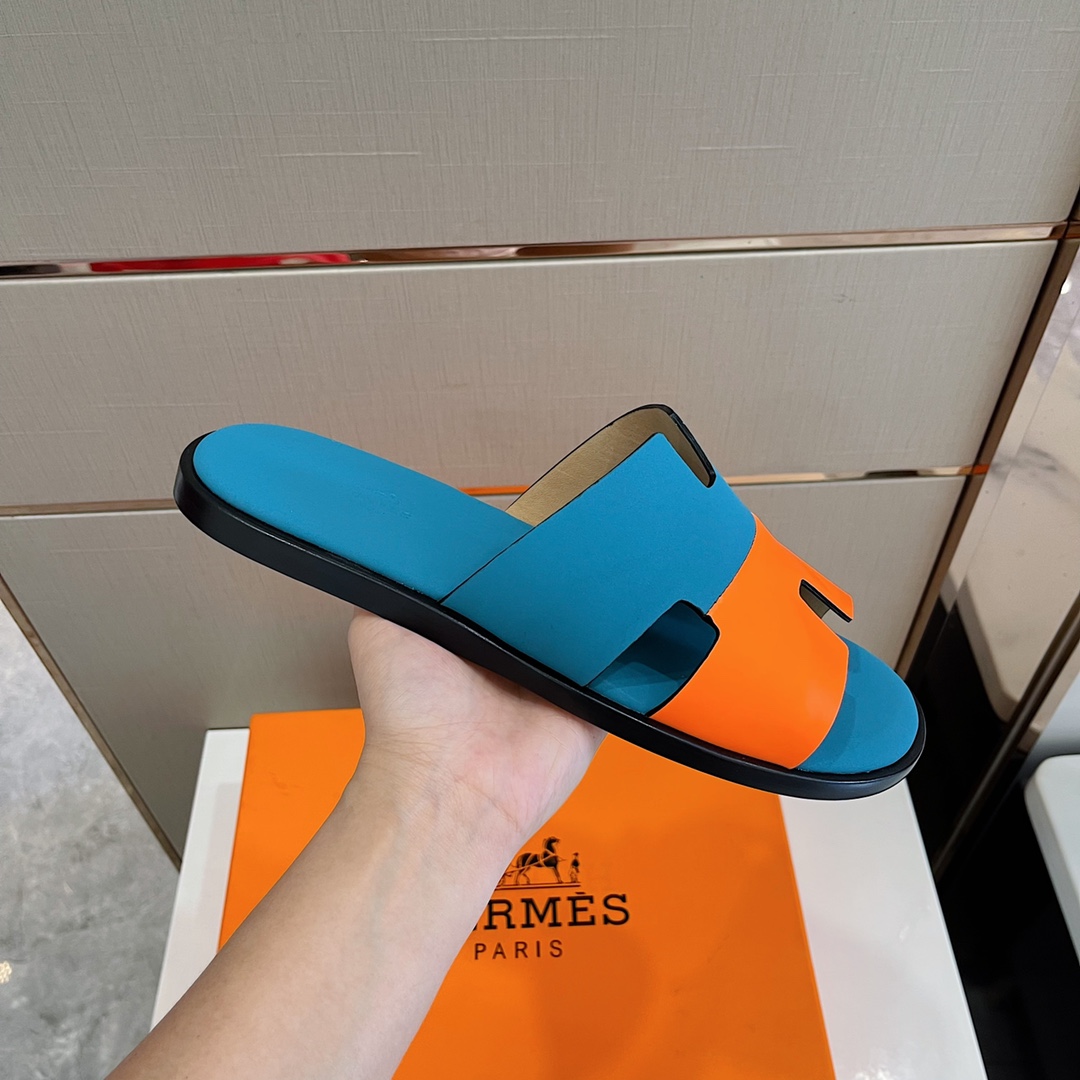 H**me5 Izmir Sandal Orange And Blue For Men