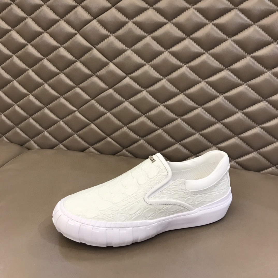 F**di Force Slip On Sneakers White For Men 7E1454
