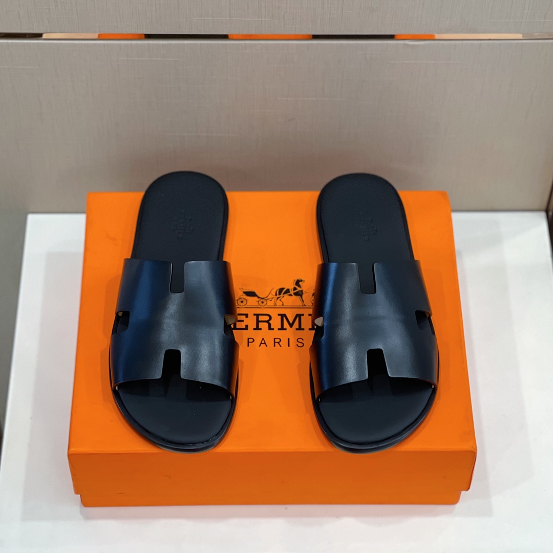 H**me5 Izmir Sandal Black For Men H041141ZH01415