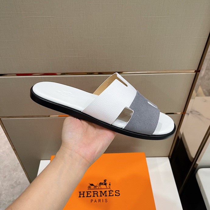 H**me5 Izmir Sandal White And Grey For Men