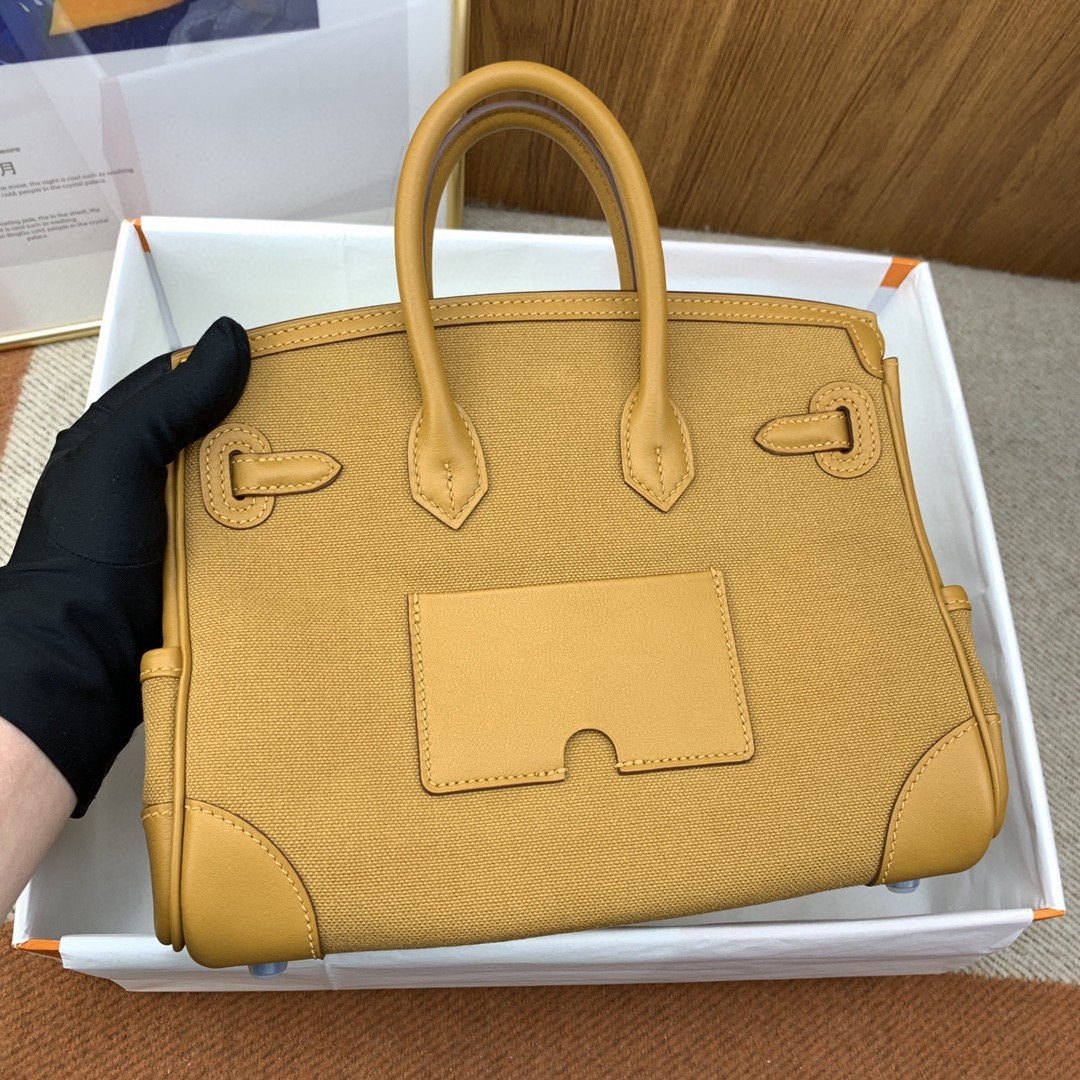 H**me5 Birkin Cargo 25 Beige, Silver Toned Hardware Bag For Women, Women’s Handbags, Shoulder Bags 9.8in/25cm