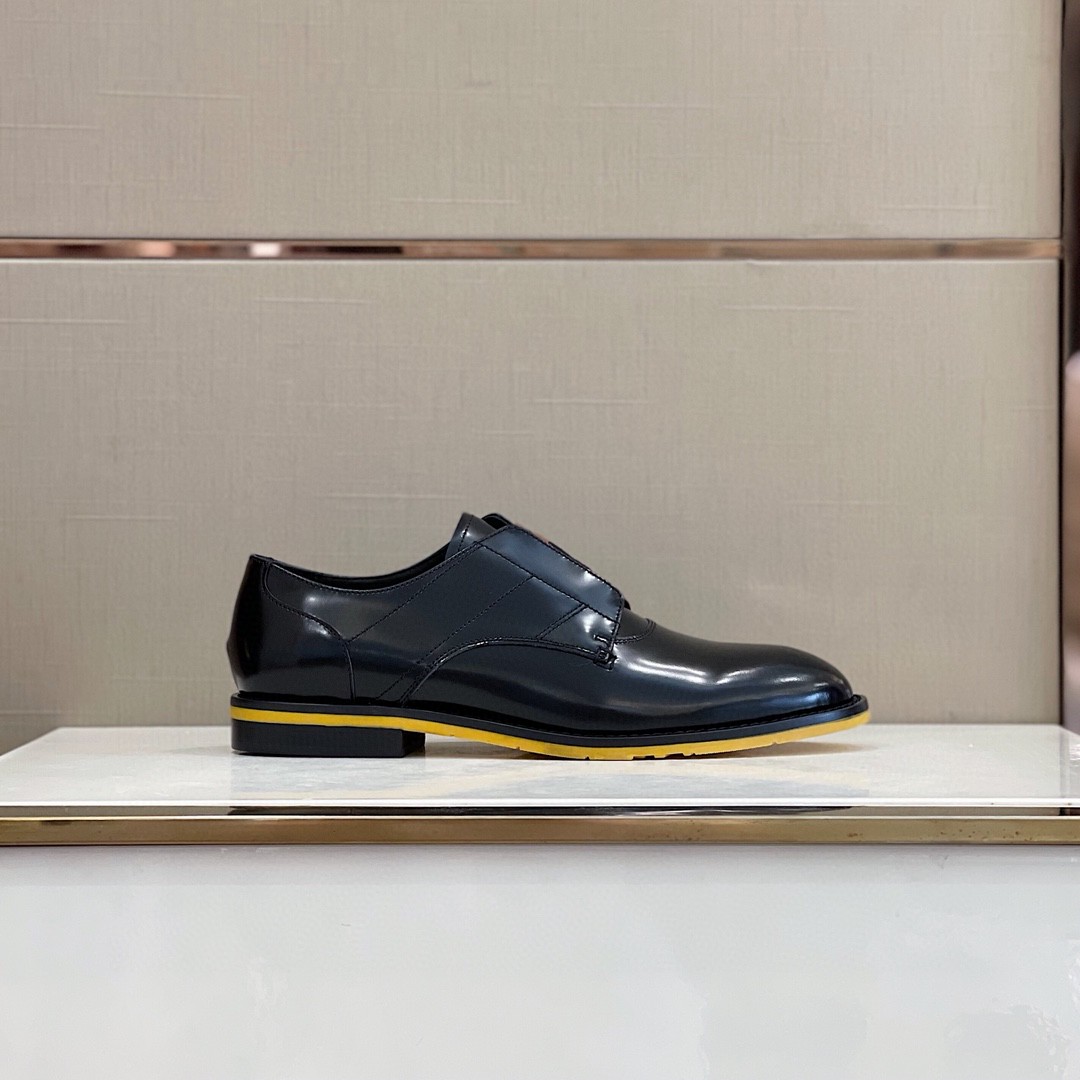 F**di Force Black/Brown Shoes For Men