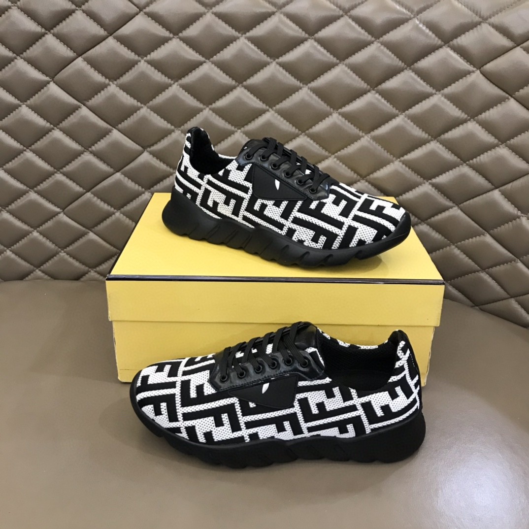 F**di Force White Sneakers For Men