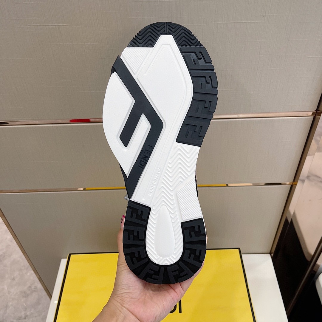 F**di Flow Sneakers Black For Men