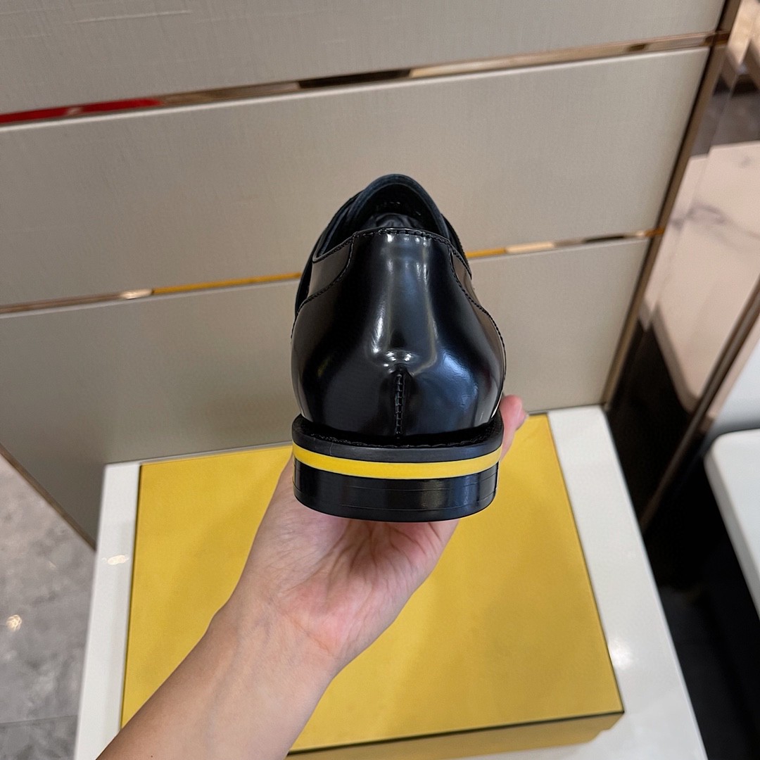 F**di Force Black Shoes For Men