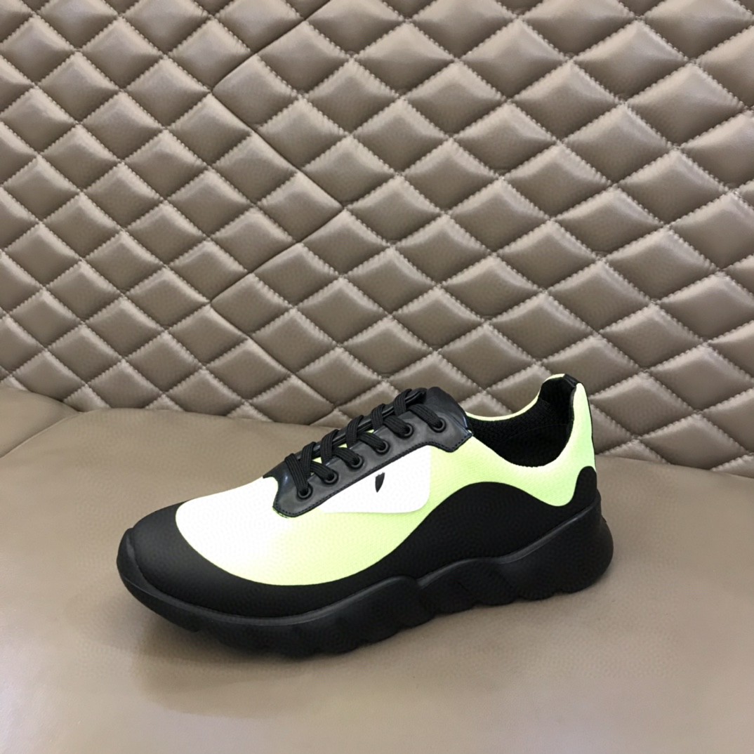 F**di Force Low Tops Sneakers Glow Green For Men