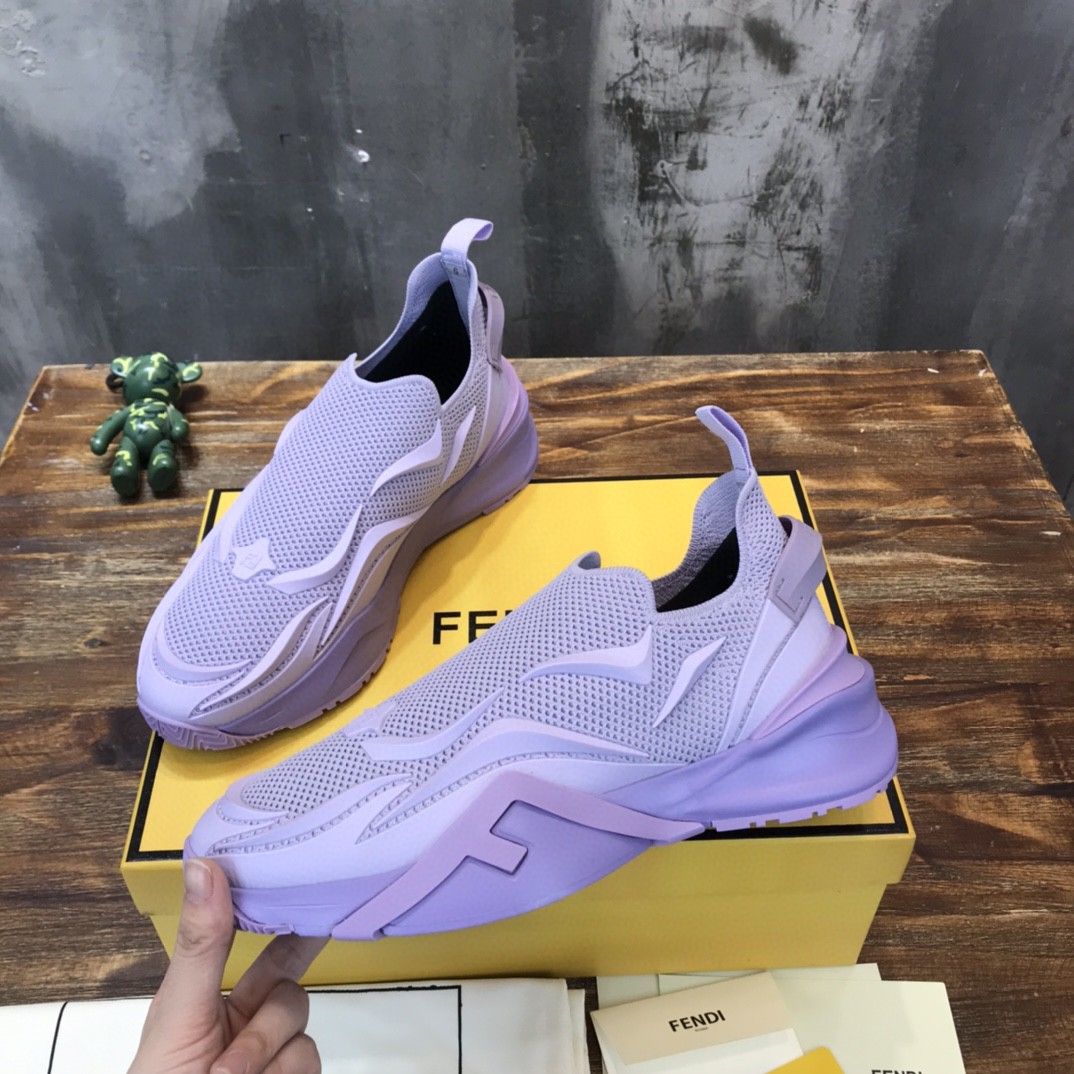 F**di Flow Purple Sneakers For Men 7E1504AHI8F1GB9