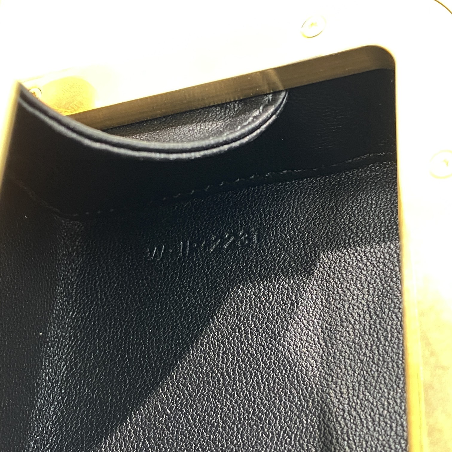 Ce1i*e Triomphe Minaudiere Black For Women 4in/10cm