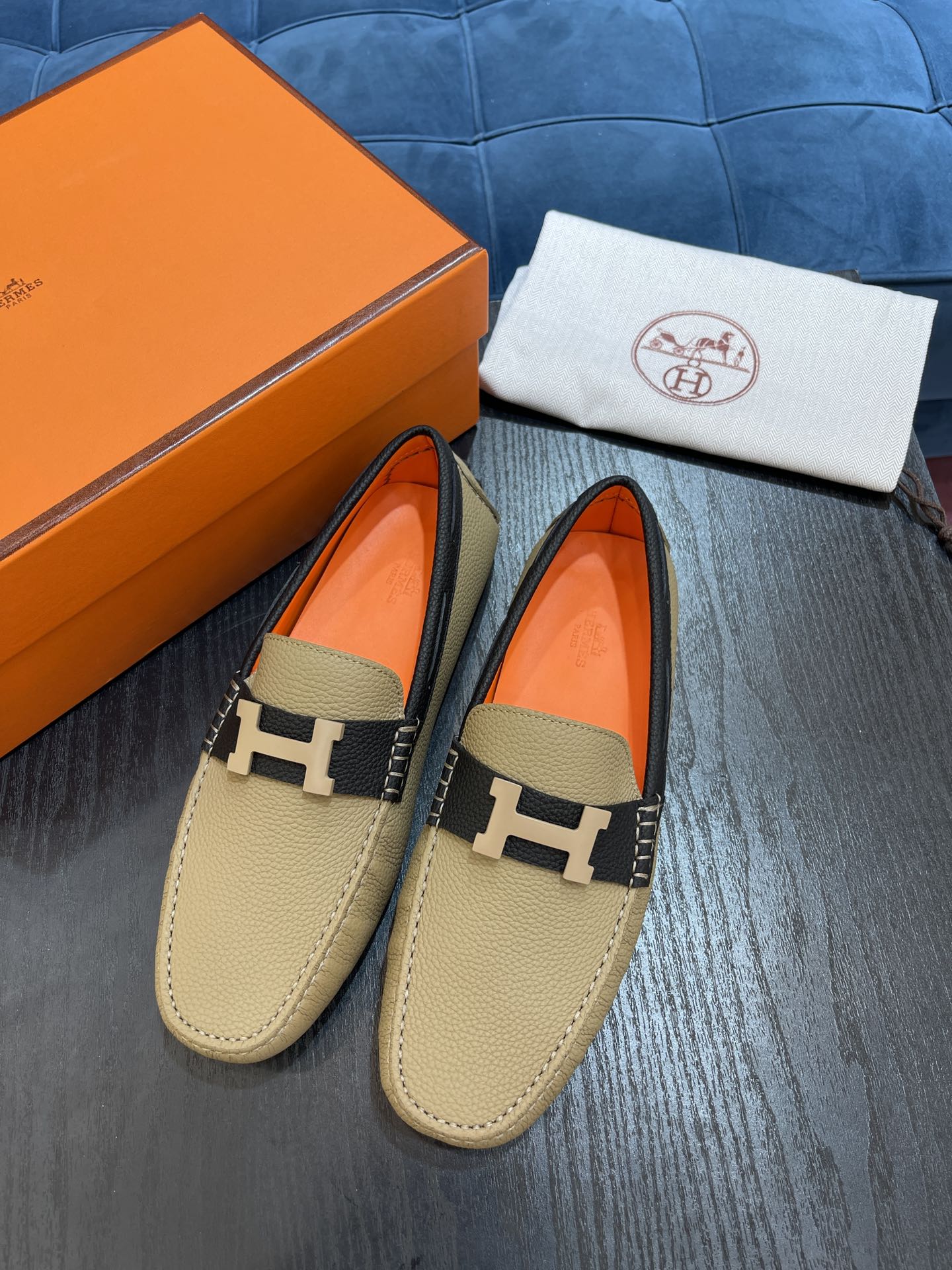 H**me5 Irving Loafer Beige For Men