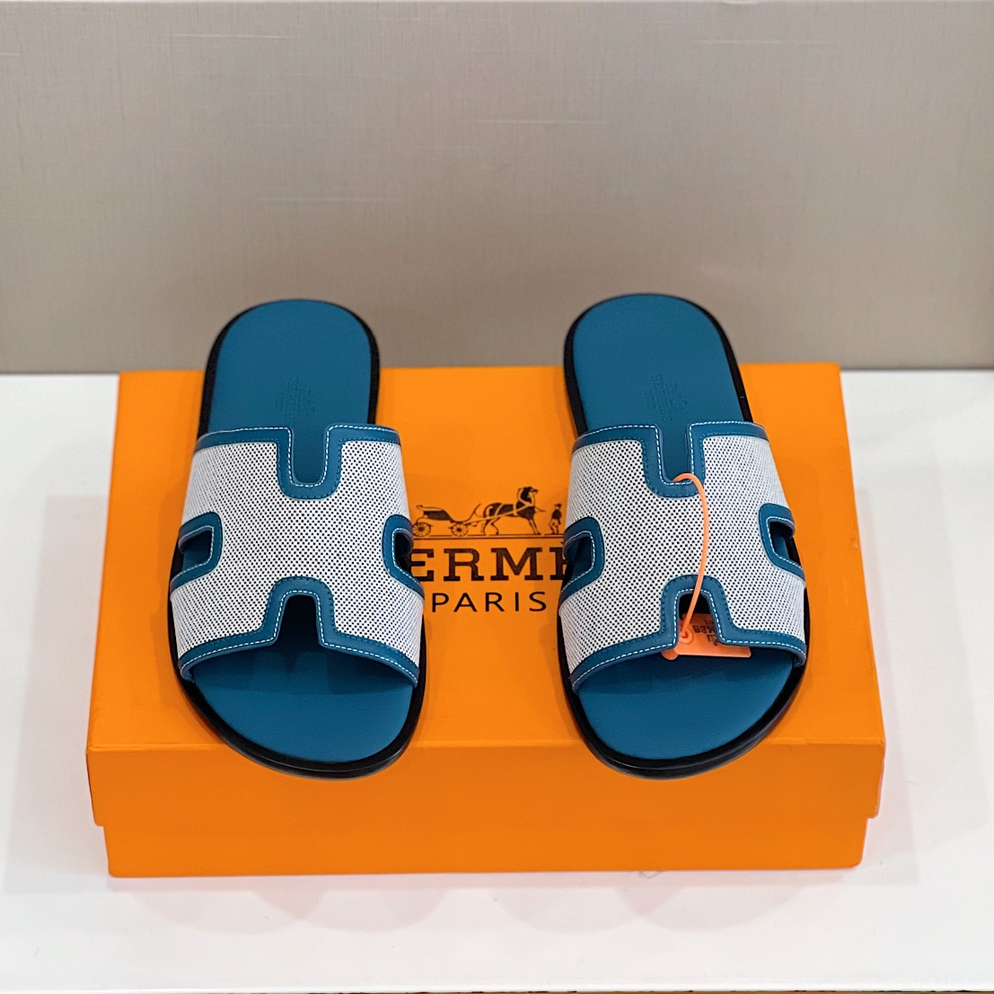H**me5 Izmir Sandal Blue And Grey For Men