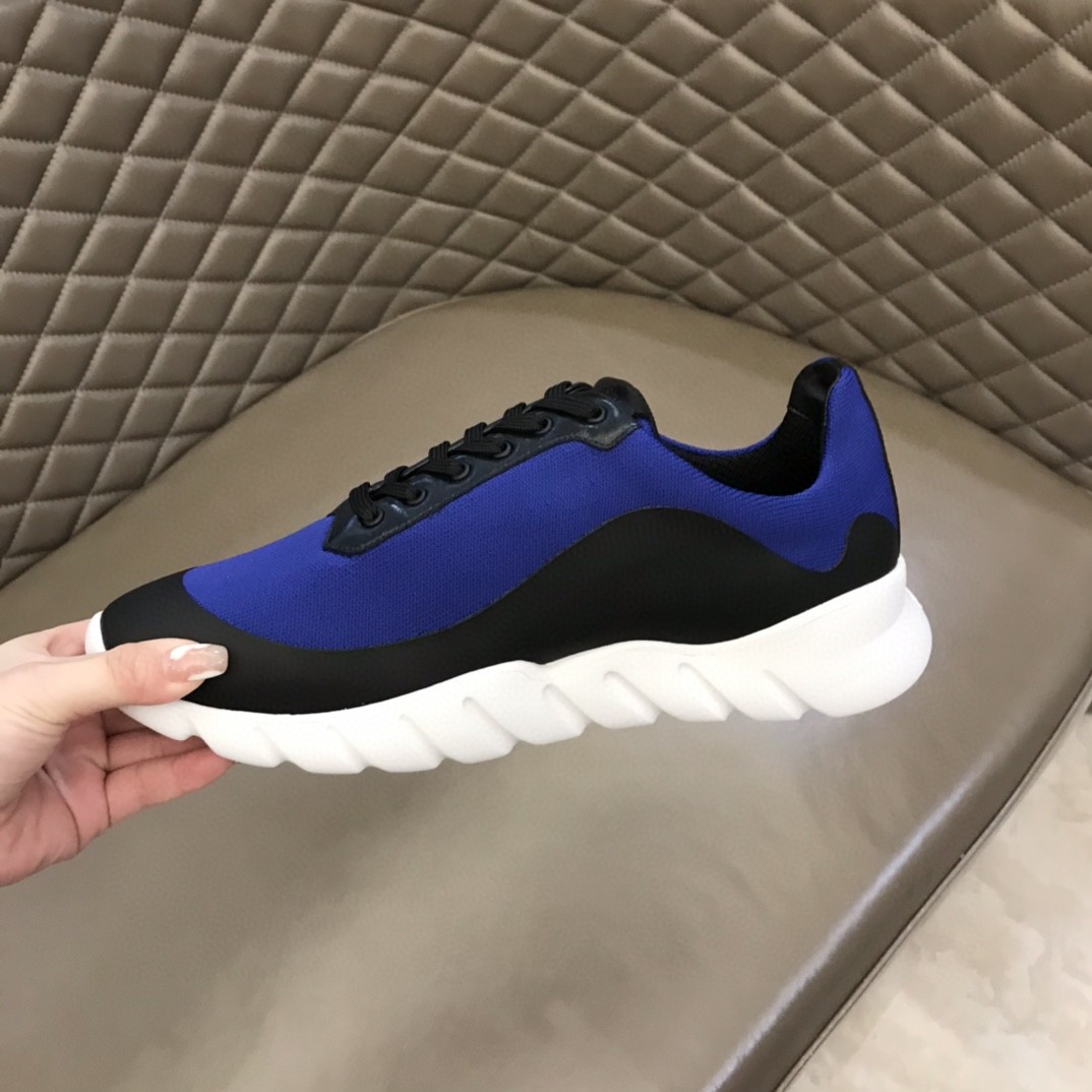 F**di Force Black/Blue Sneakers For Men