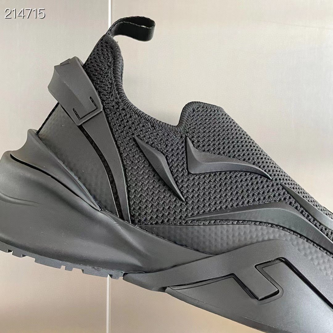 F**di Flow Black Sneakers For Men 7E1504AHI8F0ABB