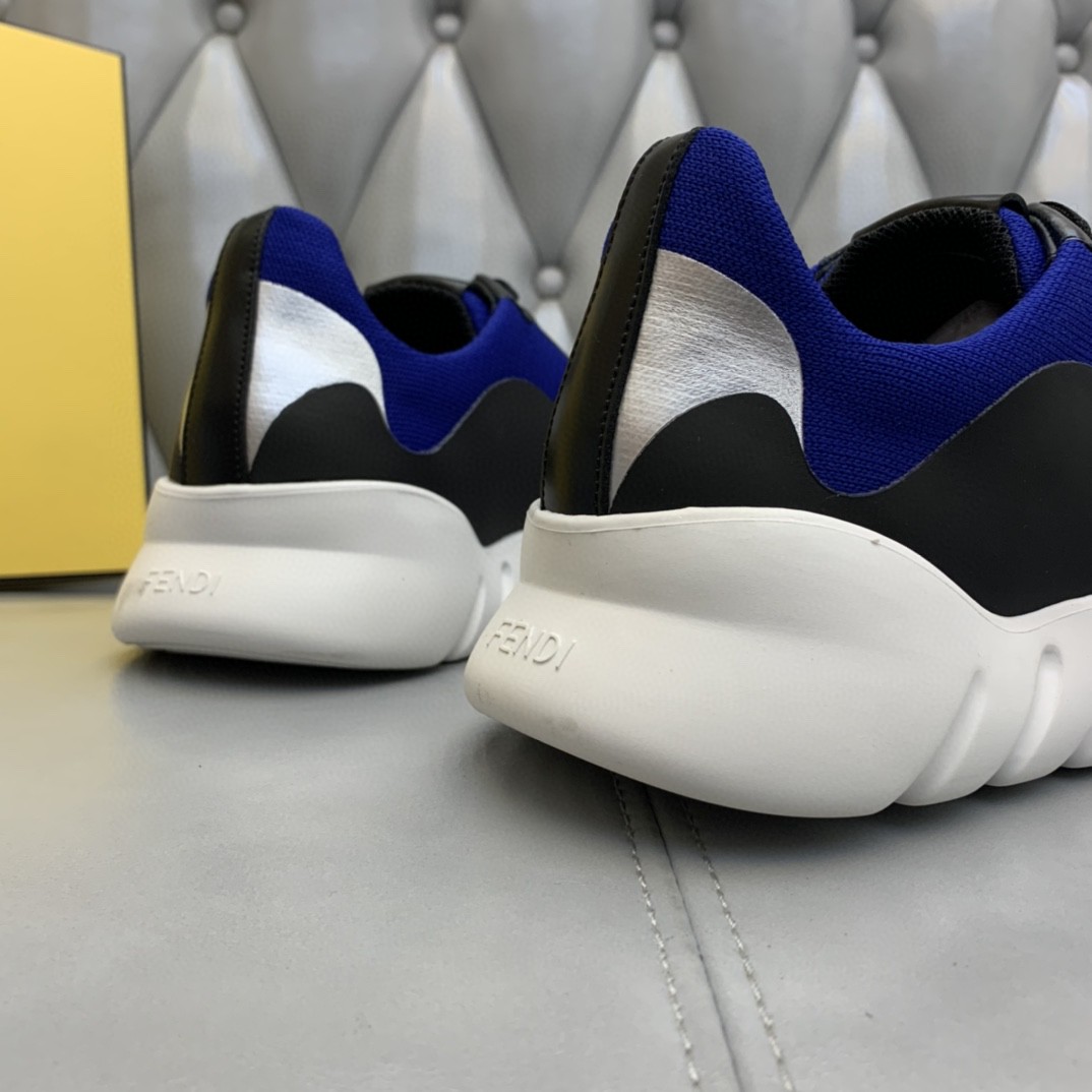 F**di Force Low Tops Sneakers Blue/Grey For Men